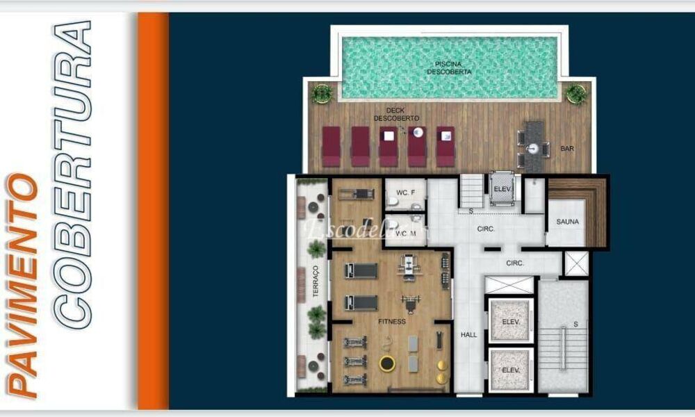 Kitnet-Studio, 28 m² - Foto 7