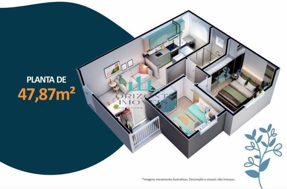 Apartamento, 2 quartos - Foto 9