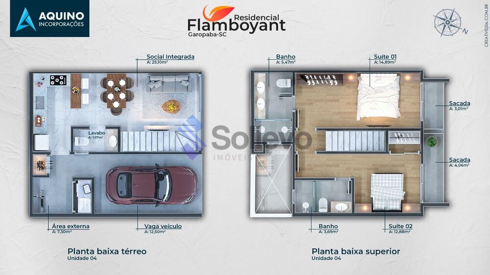 Casa, 2 quartos, 105 m² - Foto 19