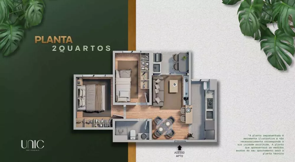 Apartamento, 2 quartos, 46 m² - Foto 17