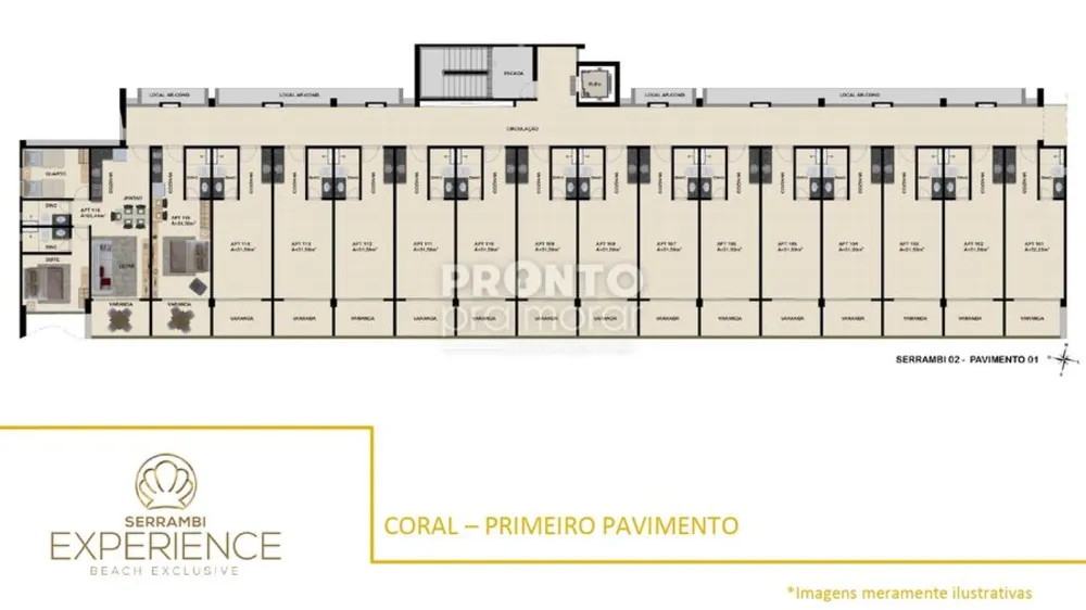 Apartamento, 1 quarto, 31 m² - Foto 1