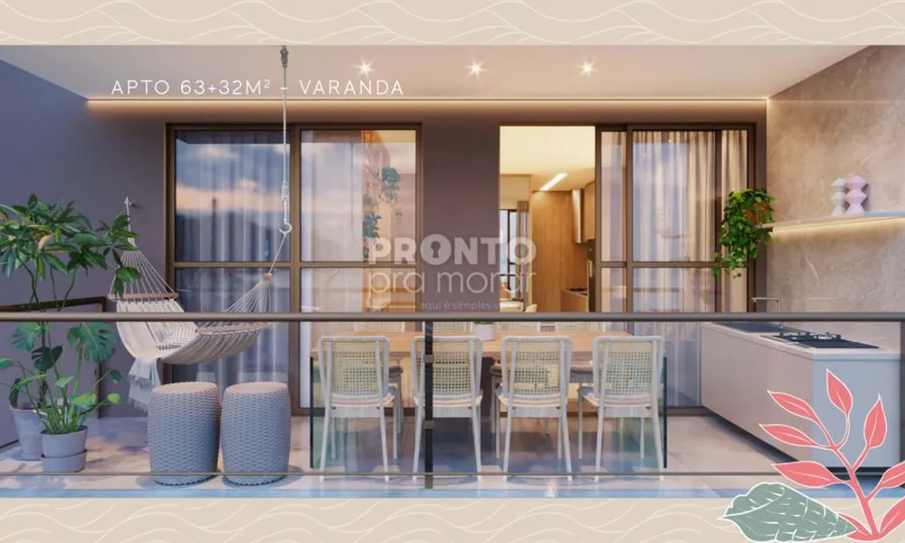 Apartamento, 2 quartos, 63 m² - Foto 1