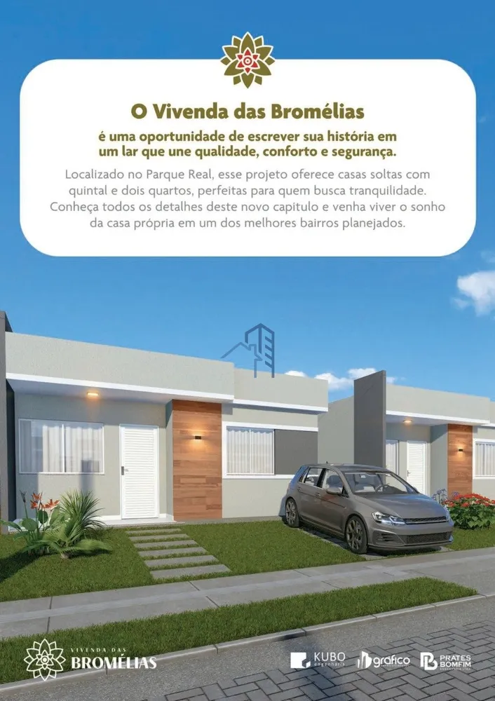 Casa de Condomínio, 2 quartos - Foto 1