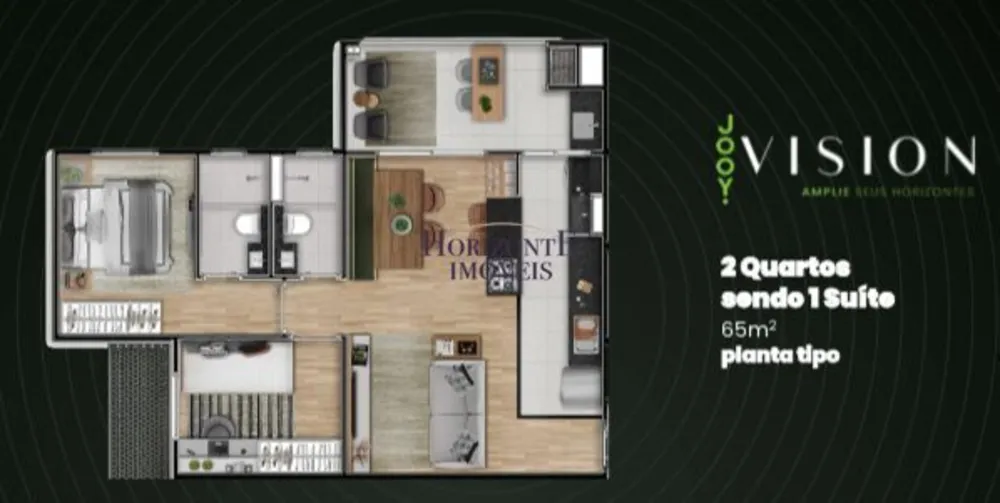 Apartamento, 2 quartos, 65 m² - Foto 3