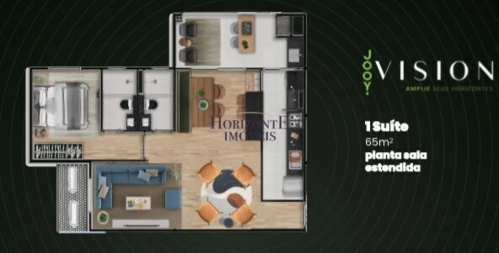 Apartamento, 2 quartos, 65 m² - Foto 2