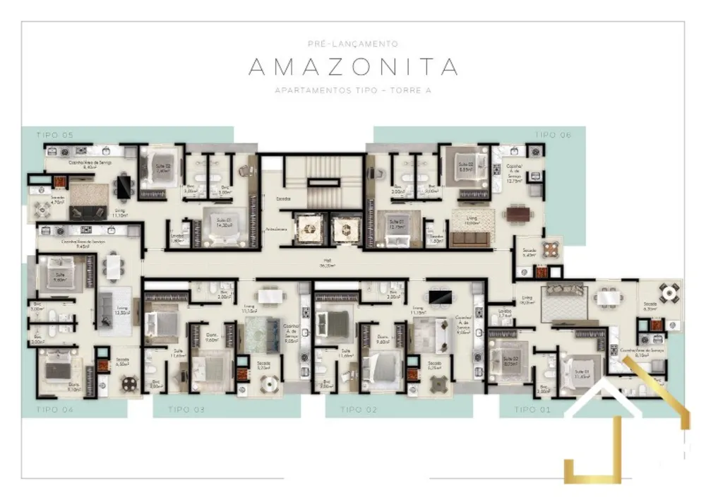 Apartamento, 2 quartos, 61 m² - Foto 16