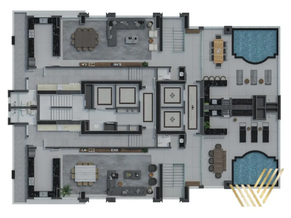 Cobertura, 5 quartos, 427 m² - Foto 12