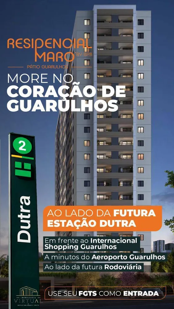 Apartamento, 2 quartos, 46 m² - Foto 2