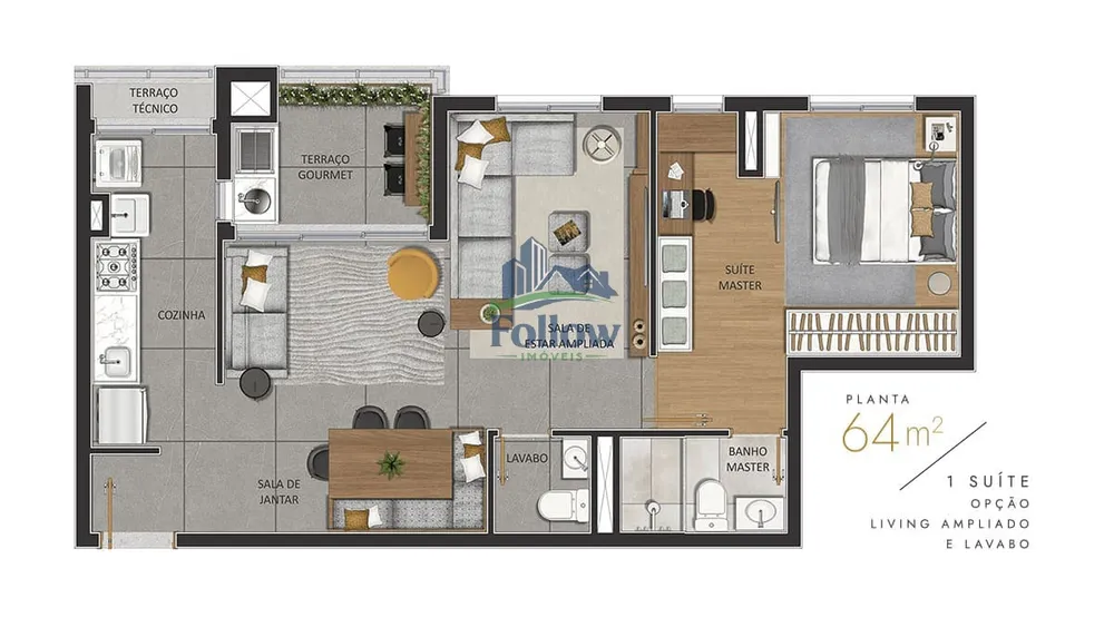 Apartamento, 3 quartos, 78 m² - Foto 11