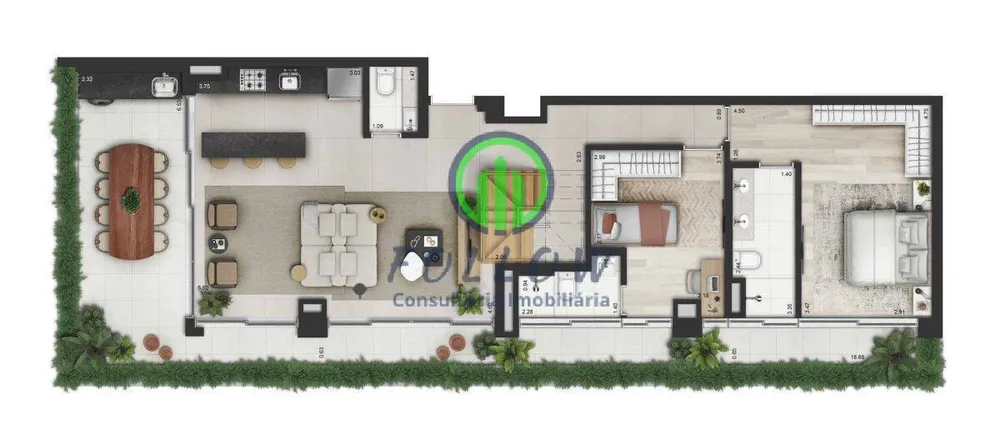 Apartamento, 2 quartos, 131 m² - Foto 6