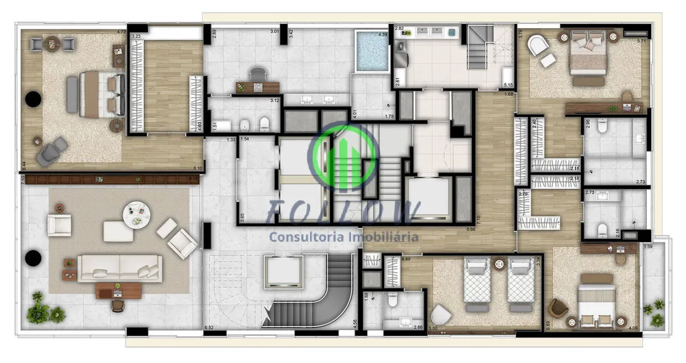 Apartamento, 4 quartos, 359 m² - Foto 11