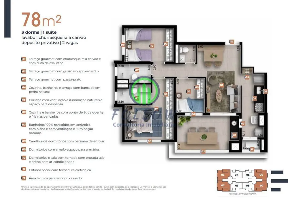 Apartamento, 2 quartos, 58 m² - Foto 12