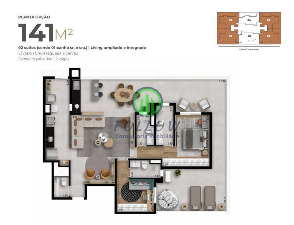 Apartamento, 3 quartos, 84 m² - Foto 5