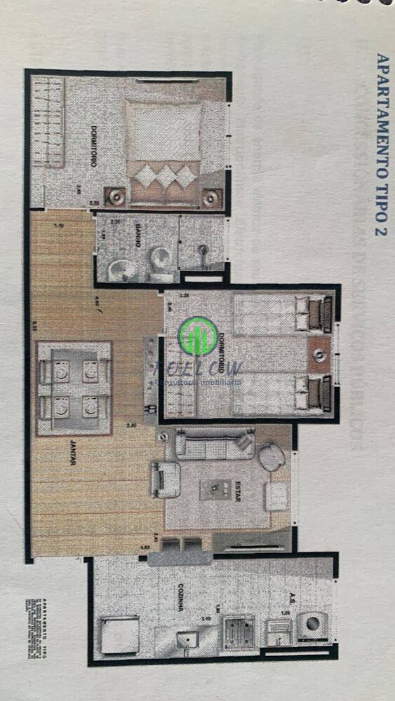 Apartamento, 2 quartos, 56 m² - Foto 16