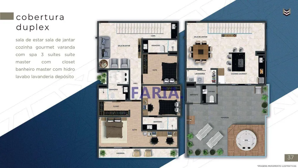 Apartamento, 3 quartos, 197 m² - Foto 1