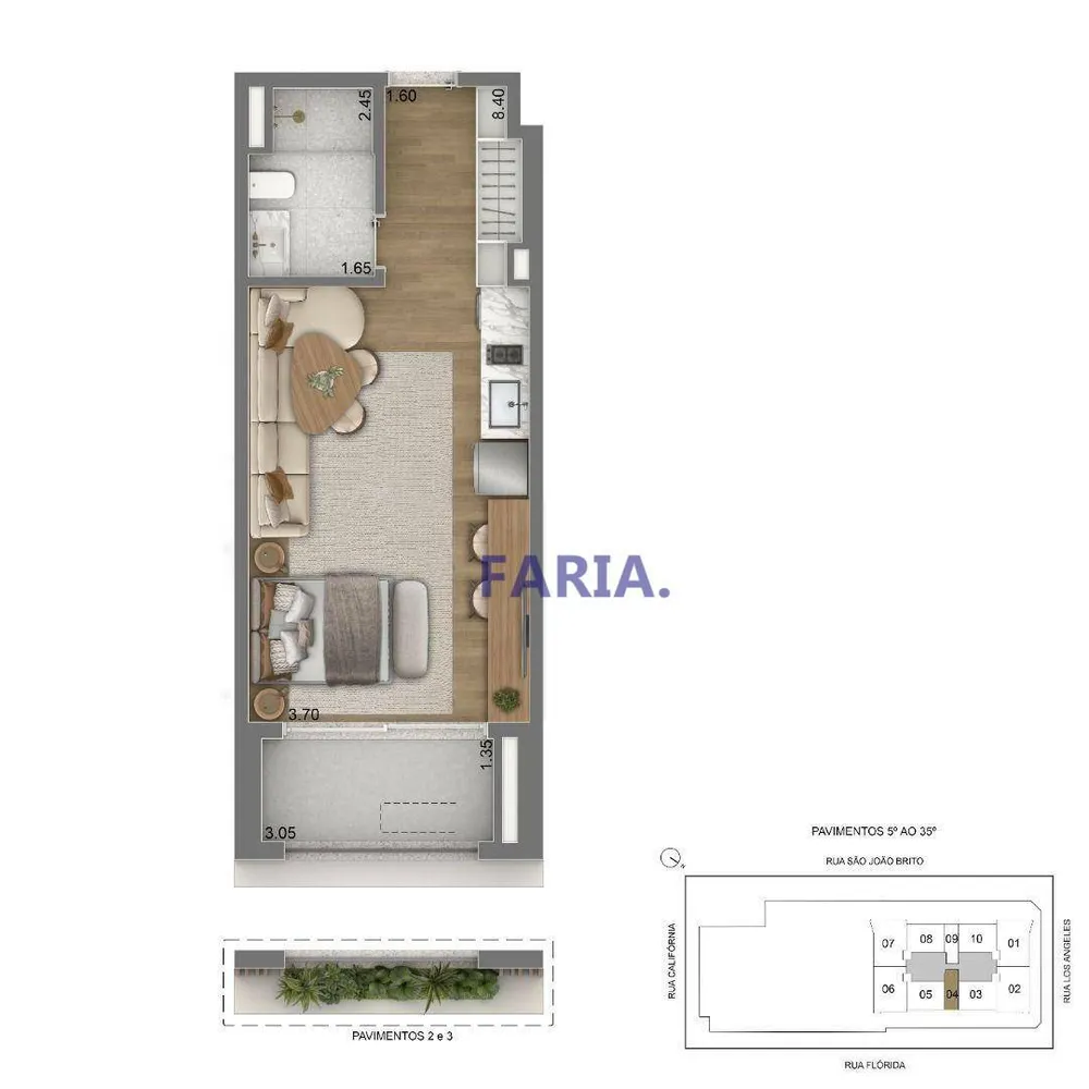 Prédio Inteiro, 52 m² - Foto 3