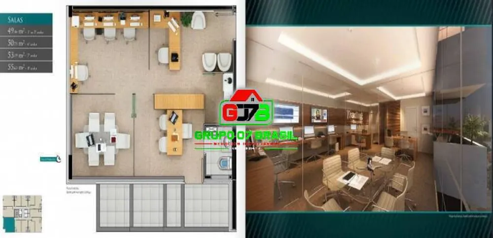 Sala-Conjunto, 34 m² - Foto 7