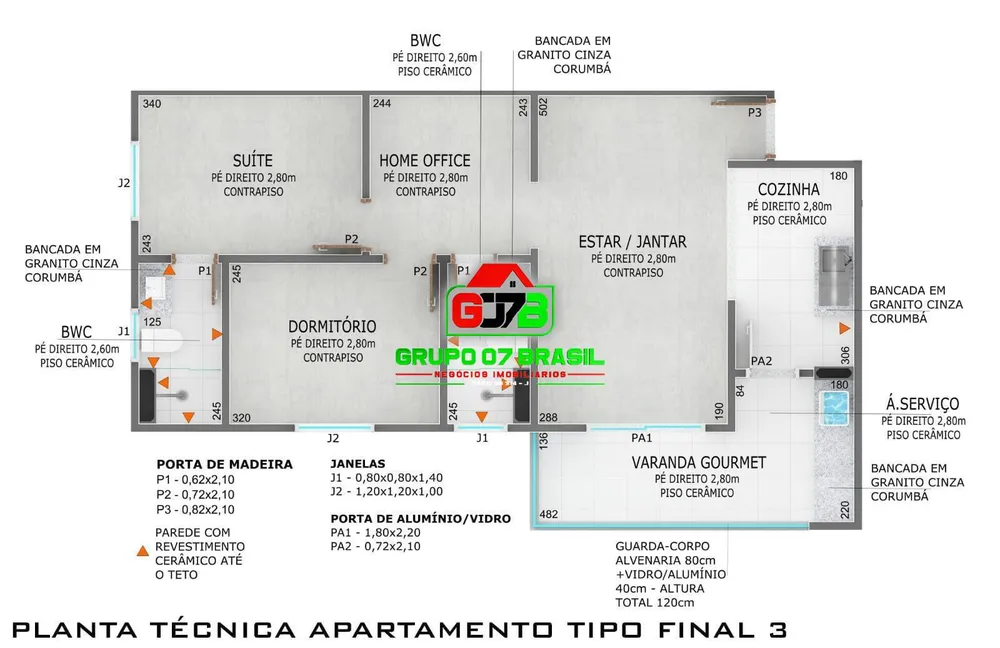 Apartamento, 2 quartos, 64 m² - Foto 12