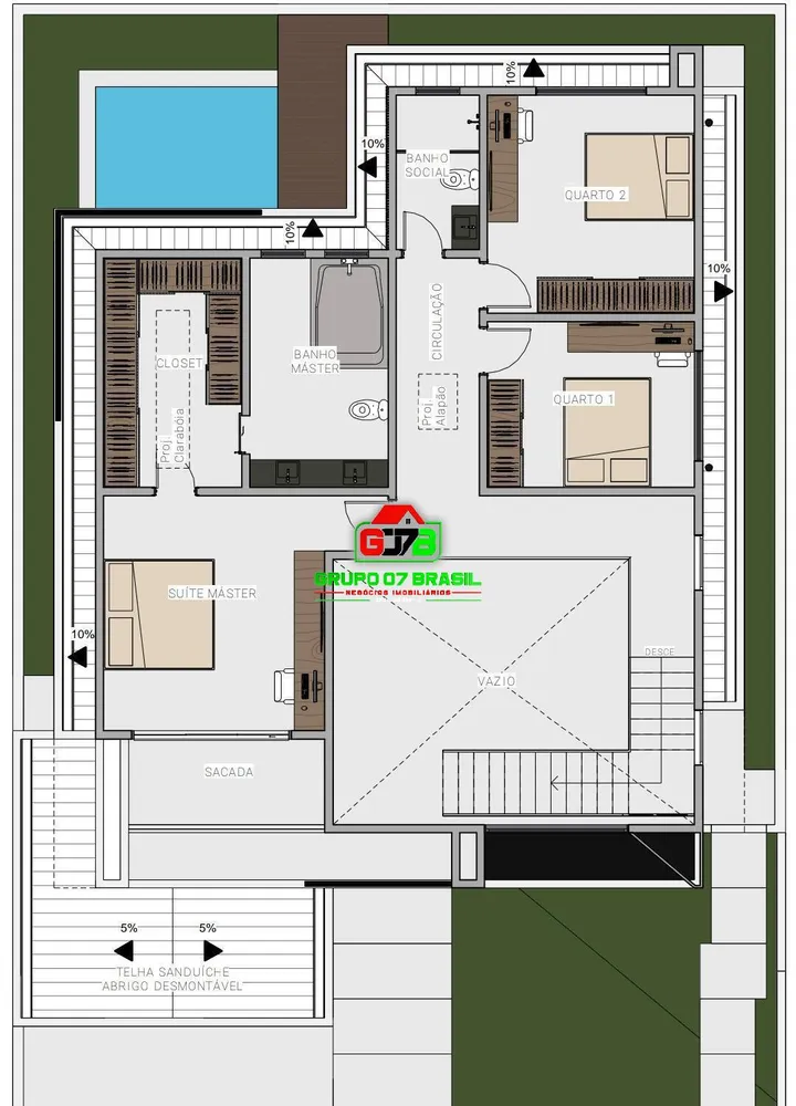 Casa de Condomínio, 2 quartos - Foto 3