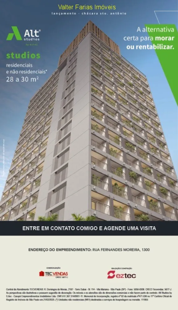 Apartamento, 1 quarto, 28 m² - Foto 1