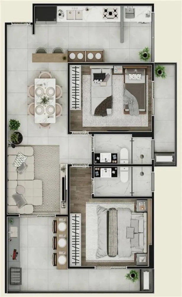 Apartamento, 2 quartos, 81 m² - Foto 12