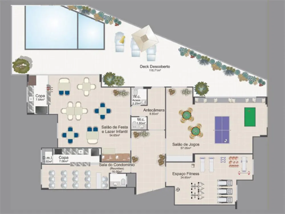Apartamento, 1 quarto, 49 m² - Foto 4