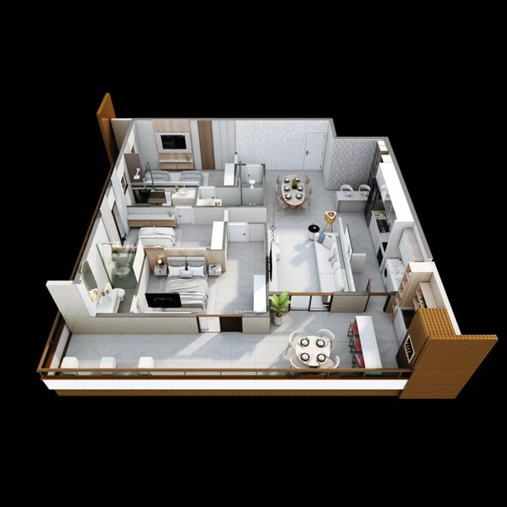 Apartamento, 3 quartos, 135 m² - Foto 12
