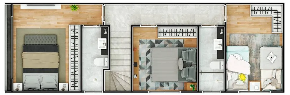 Sobrado, 3 quartos, 105 m² - Foto 6