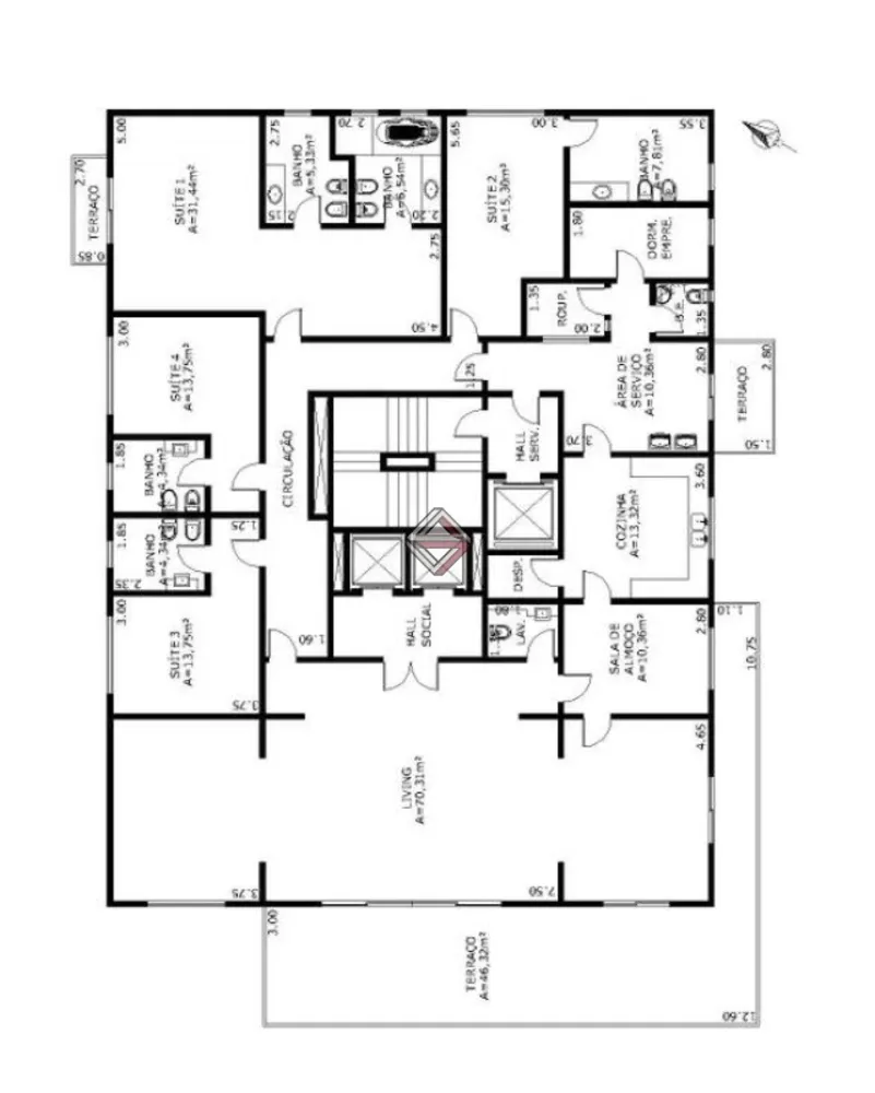 Apartamento, 3 quartos, 367 m² - Foto 18