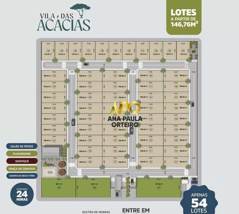 Loteamento e Condomínio, 146 m² - Foto 4