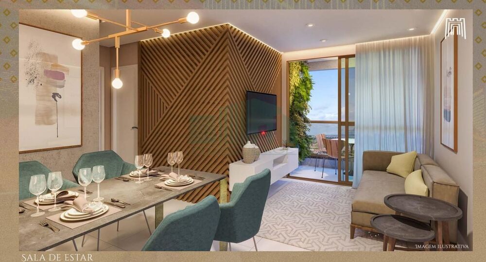 Apartamento à venda com 2 quartos, 52m² - Foto 1