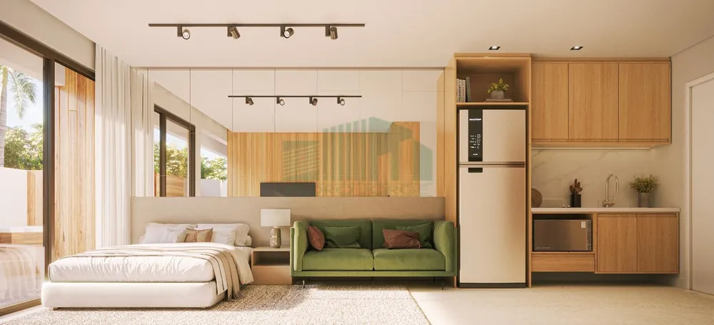 Apartamento, 1 quarto, 21 m² - Foto 2