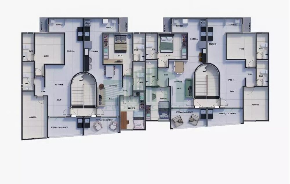 Casa de Condomínio à venda com 3 quartos, 53m² - Foto 3