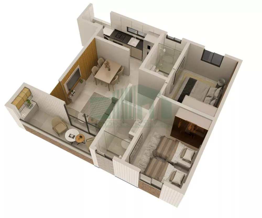 Apartamento à venda com 2 quartos, 50m² - Foto 4