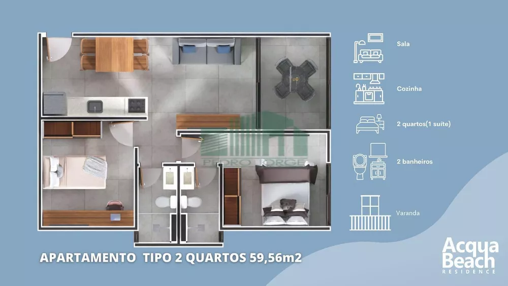 Apartamento à venda com 1 quarto, 24m² - Foto 11