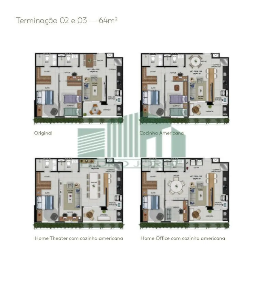 Apartamento, 2 quartos, 68 m² - Foto 4