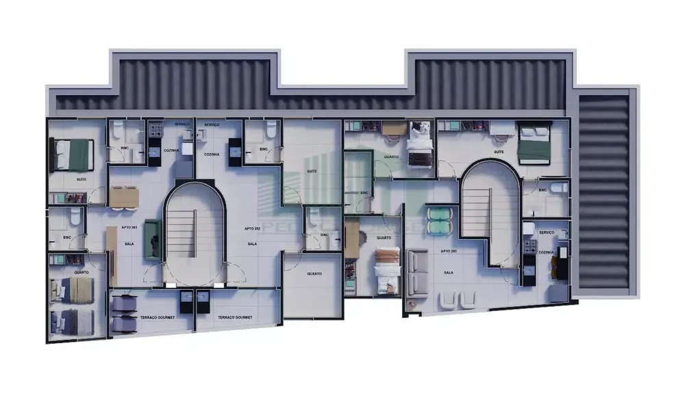 Casa de Condomínio, 3 quartos - Foto 4