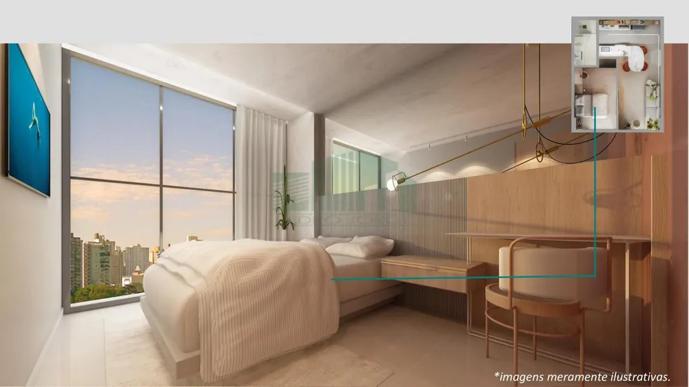 Apartamento, 1 quarto, 30 m² - Foto 2