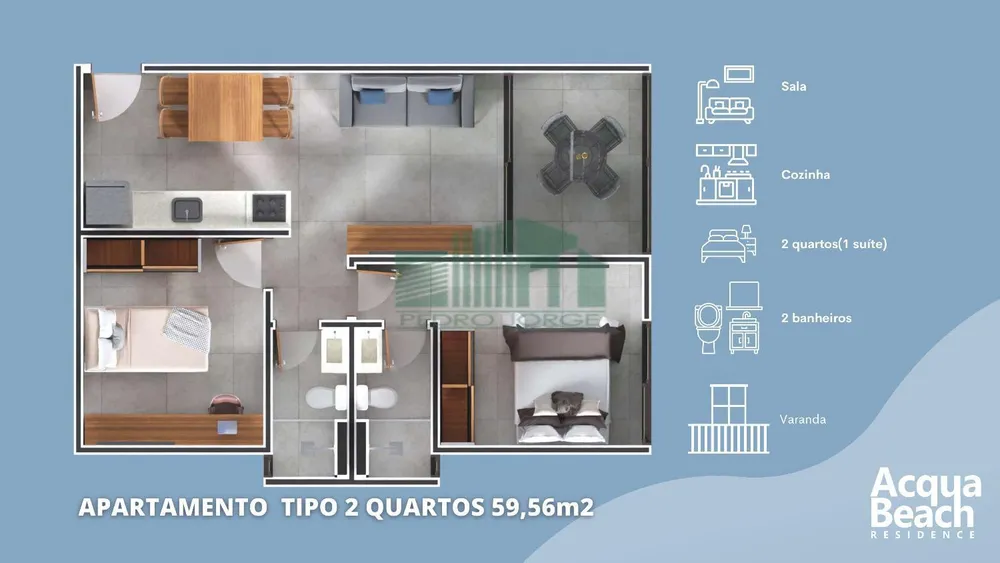 Apartamento, 1 quarto, 24 m² - Foto 1