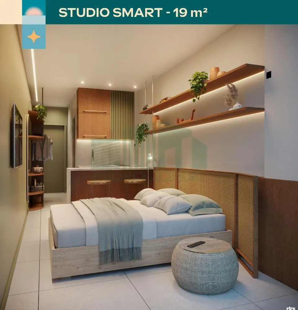 Apartamento, 1 quarto, 19 m² - Foto 1