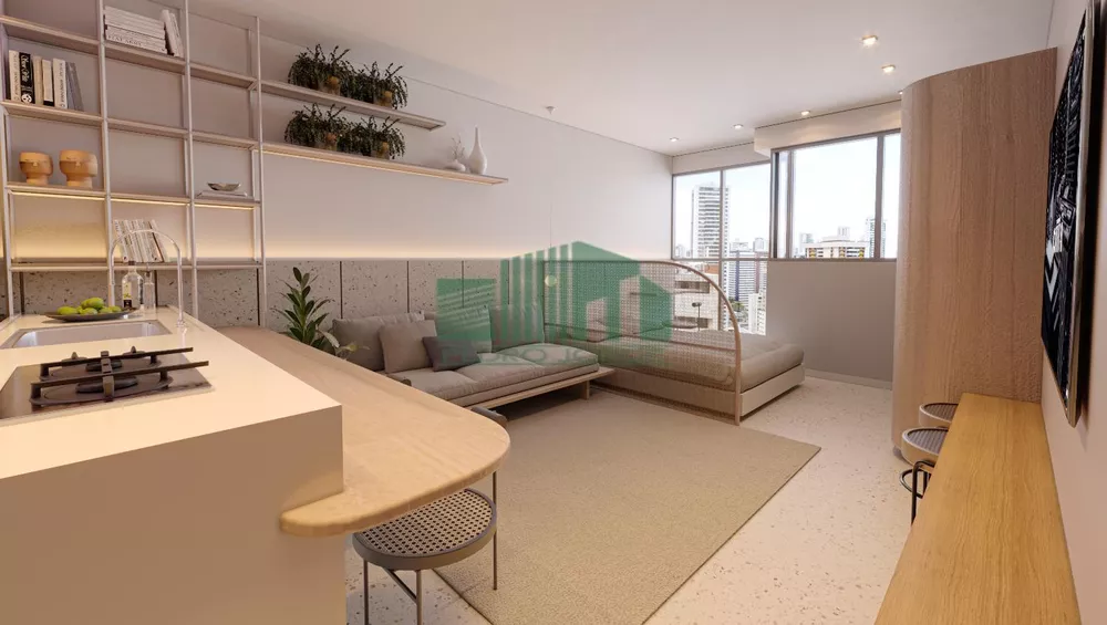 Apartamento à venda com 1 quarto, 36m² - Foto 6