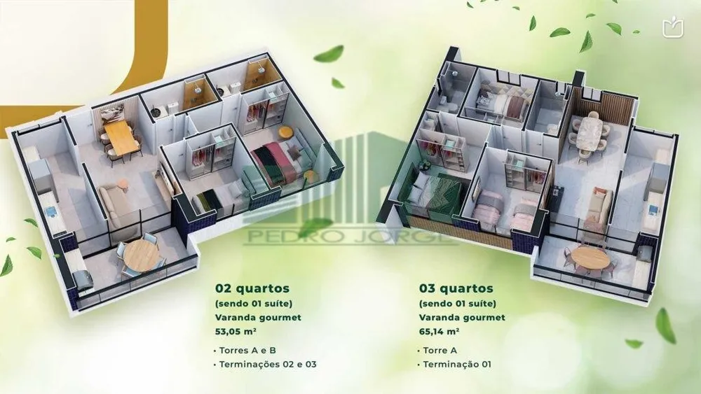Apartamento, 2 quartos, 53 m² - Foto 4