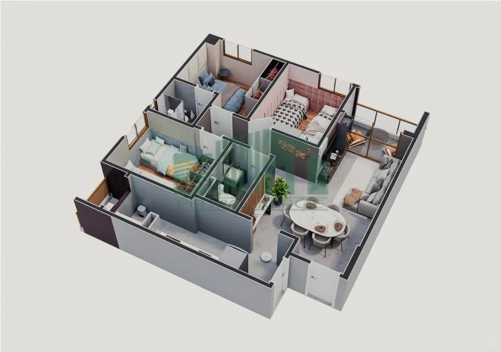 Apartamento, 3 quartos, 68 m² - Foto 3
