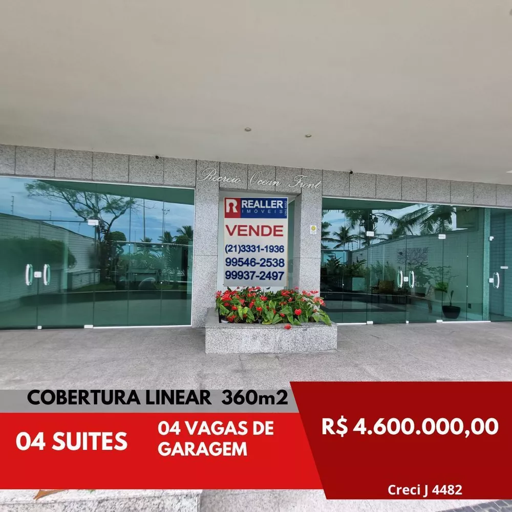 Cobertura, 4 quartos, 360 m² - Foto 3