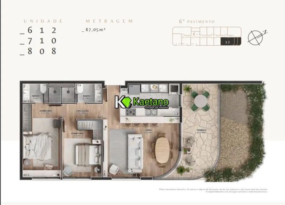 Apartamento, 3 quartos, 86 m² - Foto 23