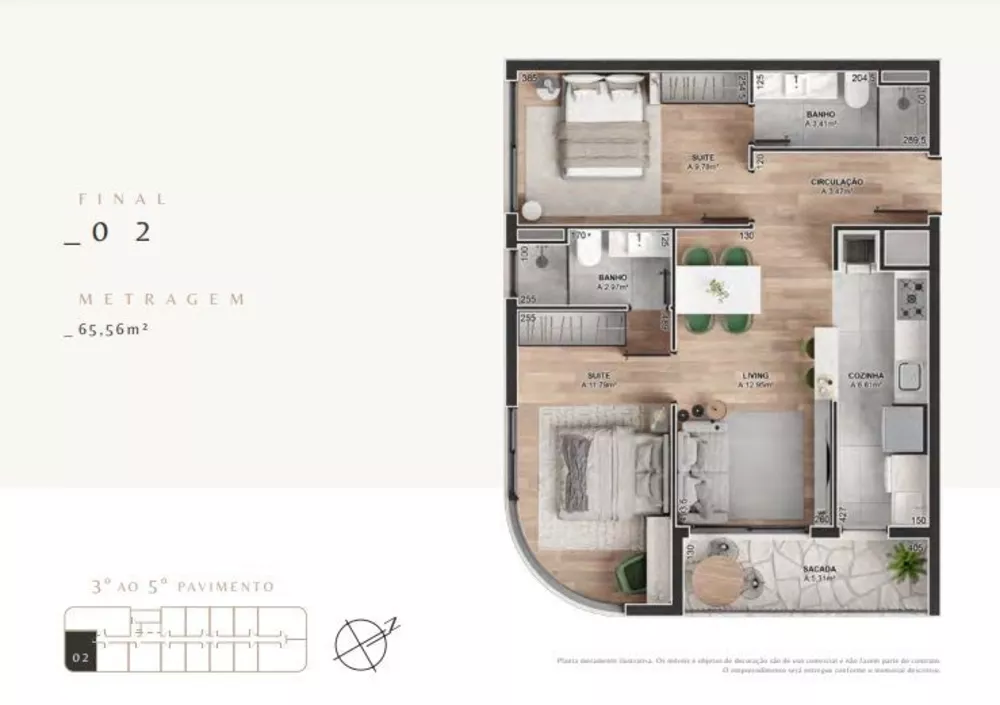 Apartamento, 3 quartos, 86 m² - Foto 9