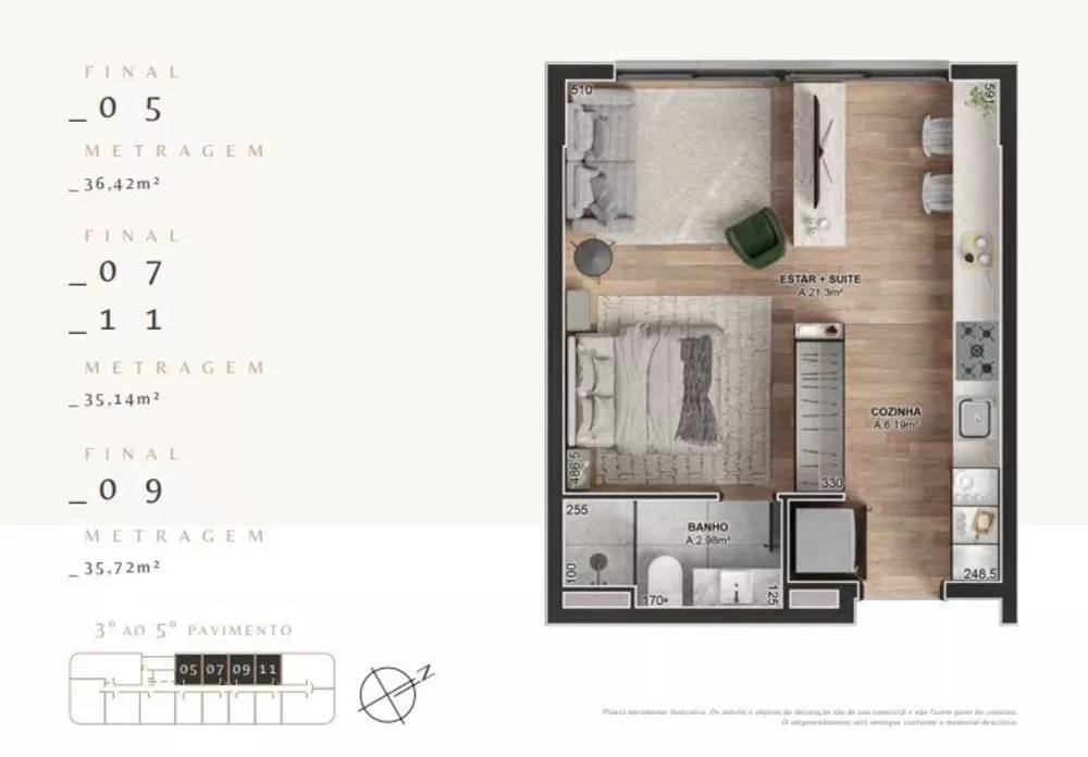 Apartamento, 3 quartos, 86 m² - Foto 3