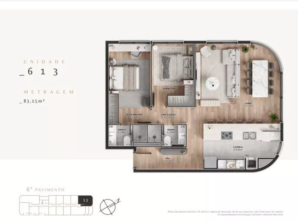 Apartamento, 3 quartos, 86 m² - Foto 5