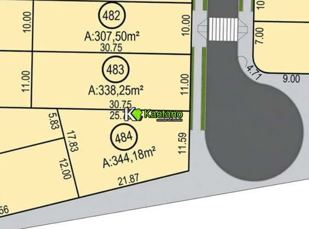 Terreno, 344 m² - Foto 14