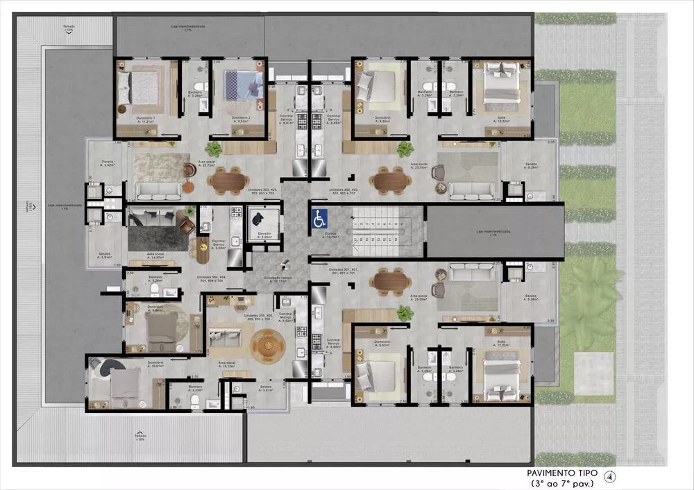 Apartamento, 2 quartos, 79 m² - Foto 7